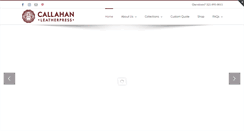 Desktop Screenshot of callahanleatherpress.com